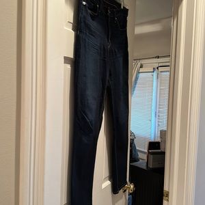 Like new, Hudson skinny jeans. Denim is very soft.l, good weight.